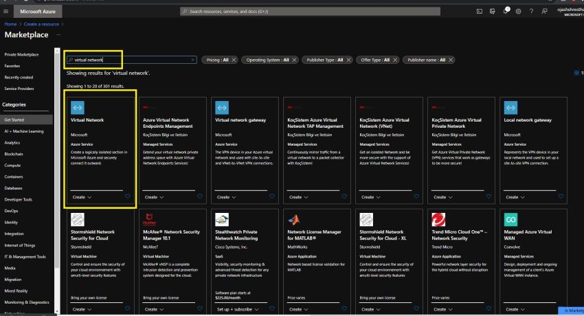 How to Create a Virtual Network and a Bastion Host